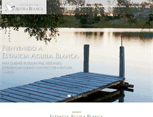 Tablet Screenshot of estanciaaguilablanca.com.uy